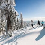 snowshoeing at grouse