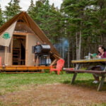 Glamping in Canada -social warfare