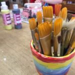 Johnny Picasso’s ceramic studio anacortes