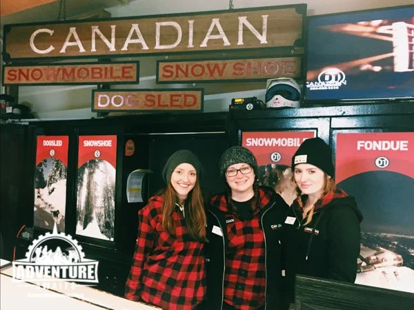 Whistler snowmobile tour hosts