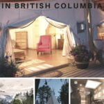 Glamping in BC Pinterest Picture
