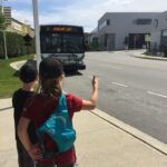 Children waiting at the Bus #ExploreBCbyBus