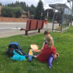 Bus Stop Lunch Time with #ExploreBCbyBus