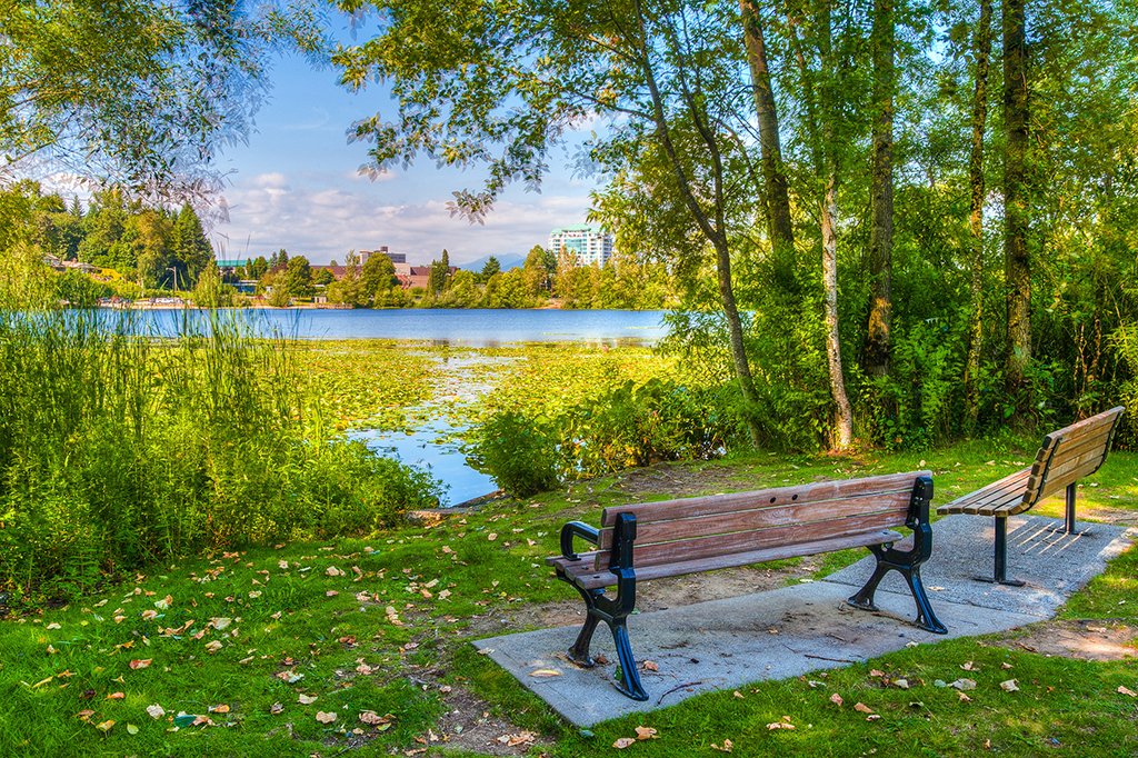Mill Lake Park in Abbotsford