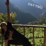 woman doing yoga at run like a girl adventure retreat in costa rica