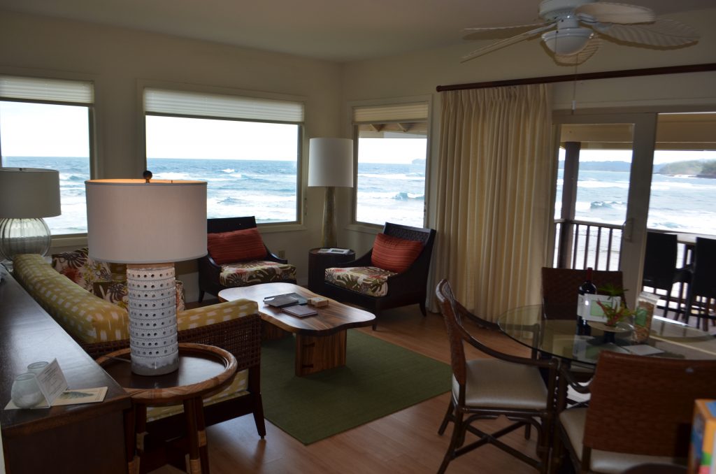 inside a room at the Hanalei Colony Resort