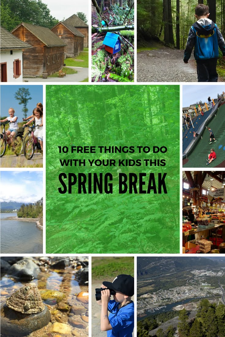 Free Things to do With Kids Spring Break Family Travel Blog