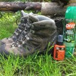 tall-hiking-boots-and-tick-repellent-spray
