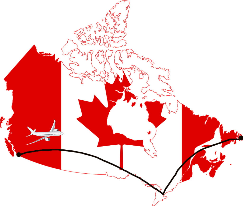 Map of Canada 