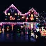 House with Christmas Lights