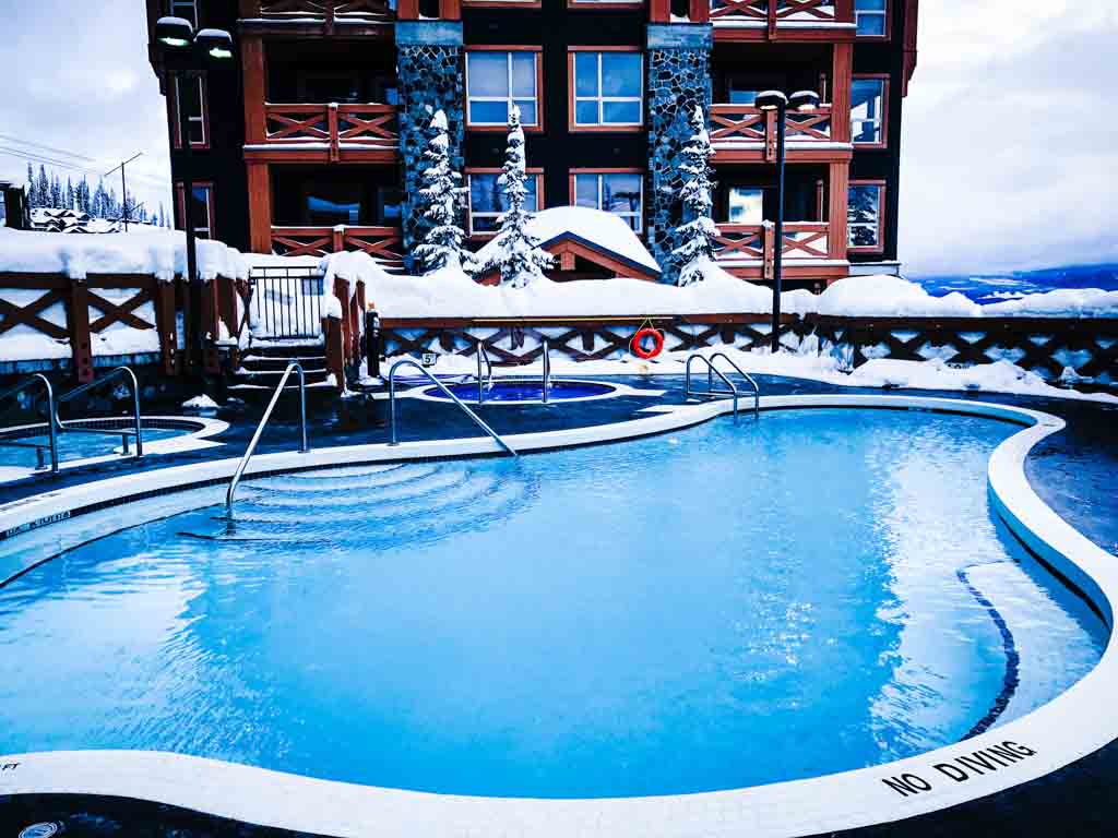 Outdoor pool at Stonegate