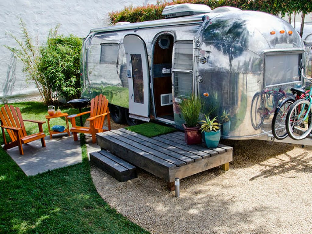Airstream trailer for rent on Glamping Hub