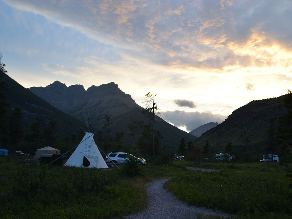 Jami Savage - Camping in Waterton Lake National Park