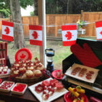 Campsite Friendly Canada Day Food