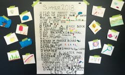 Handwritten-summer-bucket-list