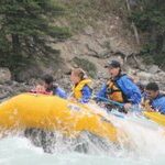 Classic Canadian Experience River rafting in Jasper