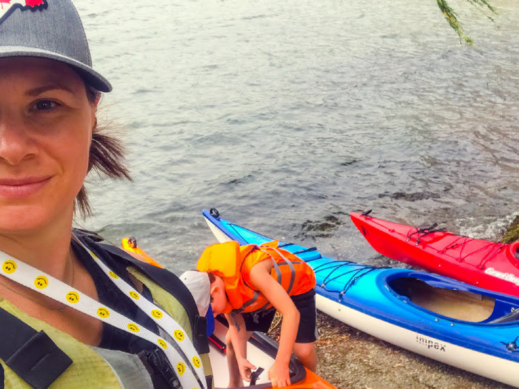 woman-and-son-kayak