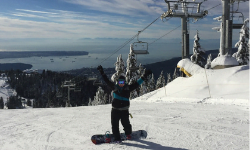 woman-snowboarding-at-grouse-mountain