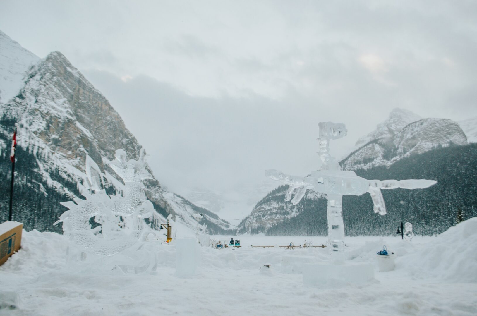 25 Years Of “Frozen” Magic At Lake Louise Ice Magic Festival