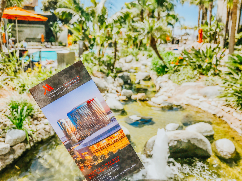 Pamphlet for Marriott Marquis San Diego