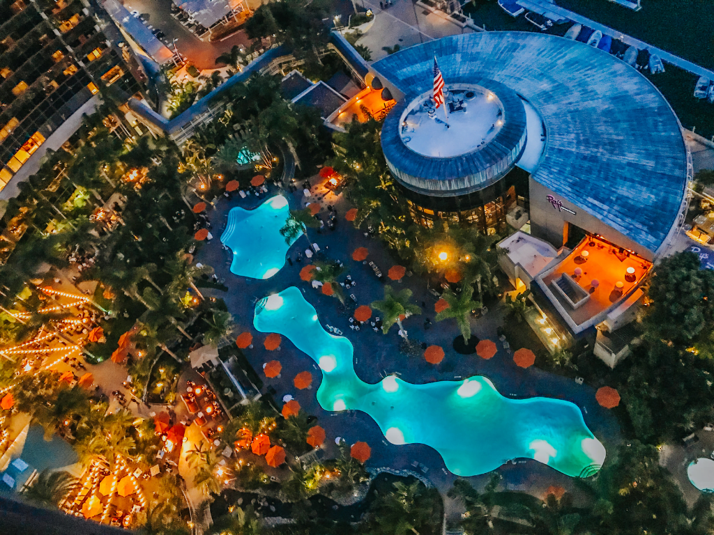 looking-down-at-lit-up-pool