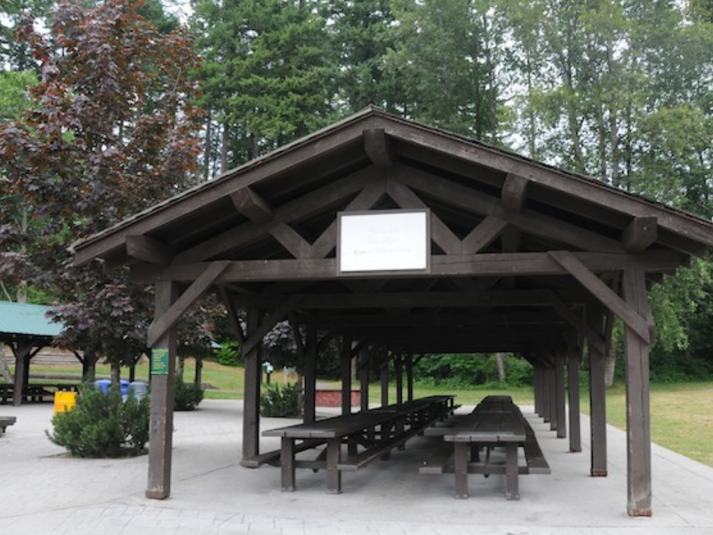 covered shelter at belcarra regional park