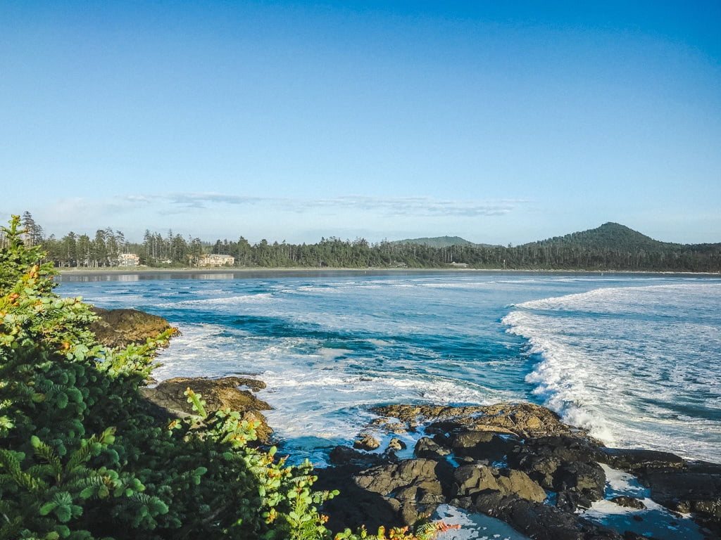 Beach lookout in Tofino, pettinger point, an easy walk from long beach lodge resort, a tofino family resort