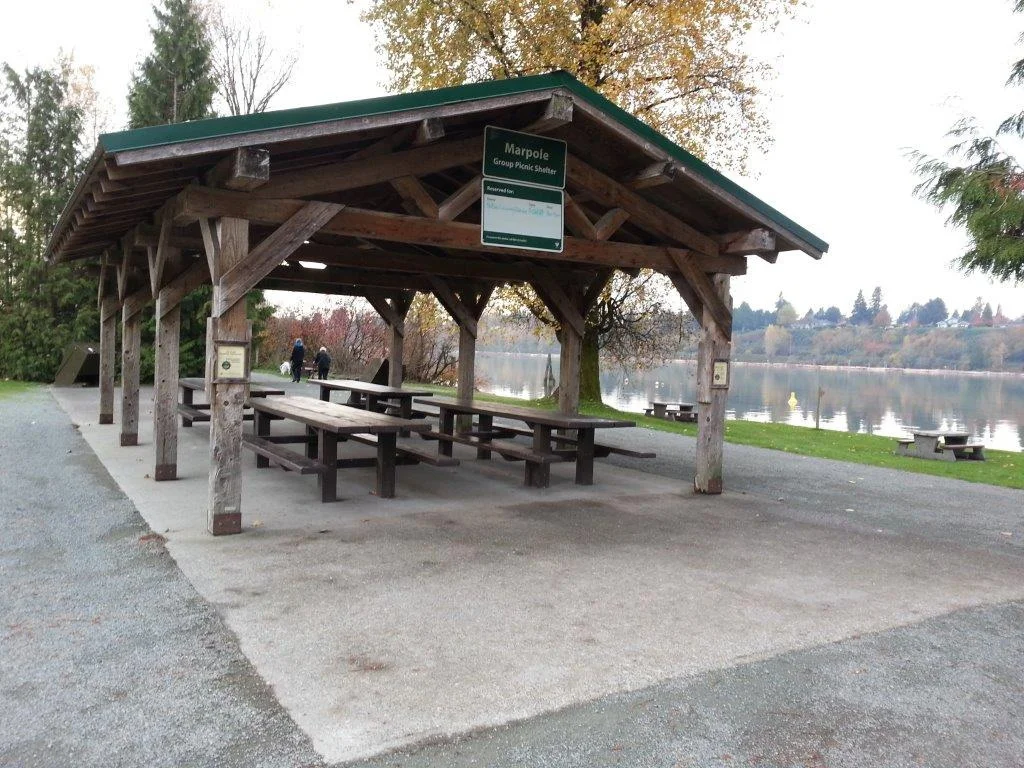 communal fire pit and picnic area at derby reach