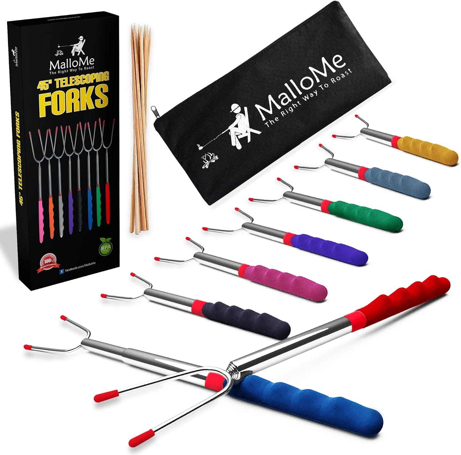 marshmallow roasting stick set