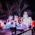 parade float in the Carnaval de Quebec winter parade