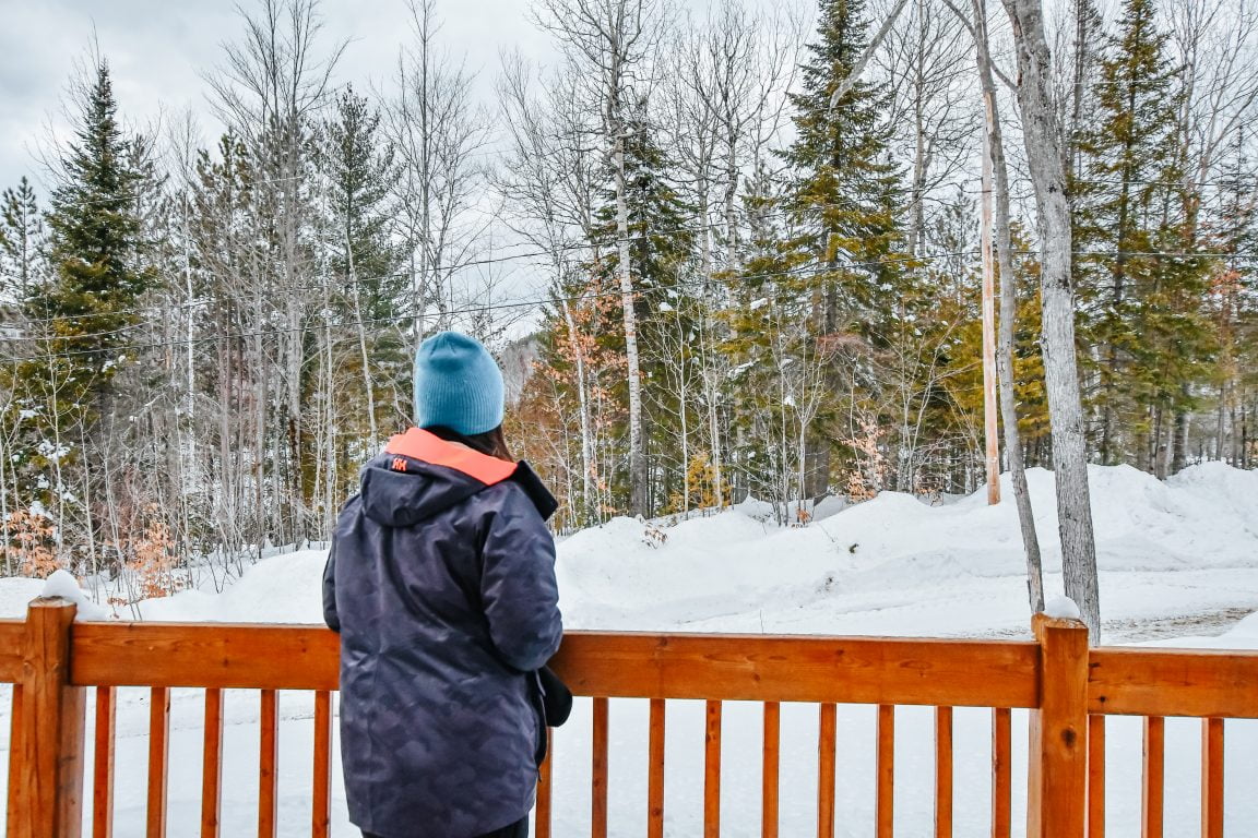 Soaking in the Scenery at chalets lanaudiere