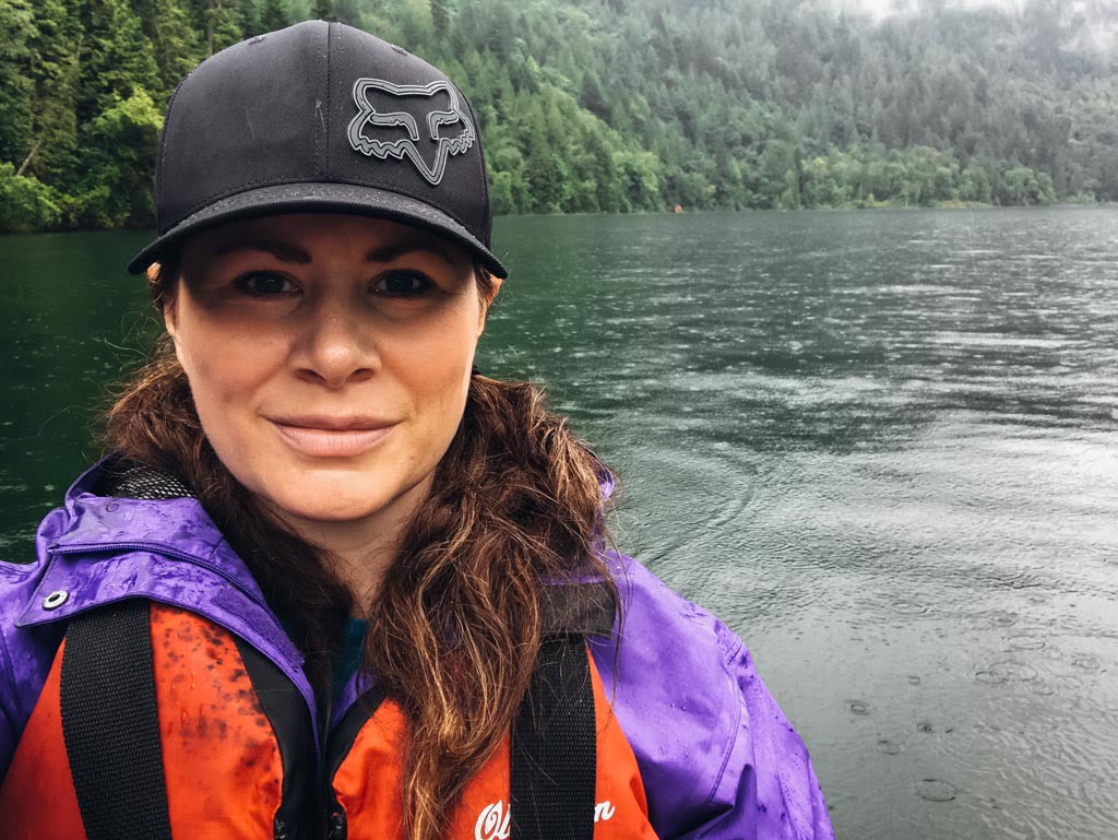 Harrison Lake Kayaking Jami Savage on her Harrison Lake kayaking adventure