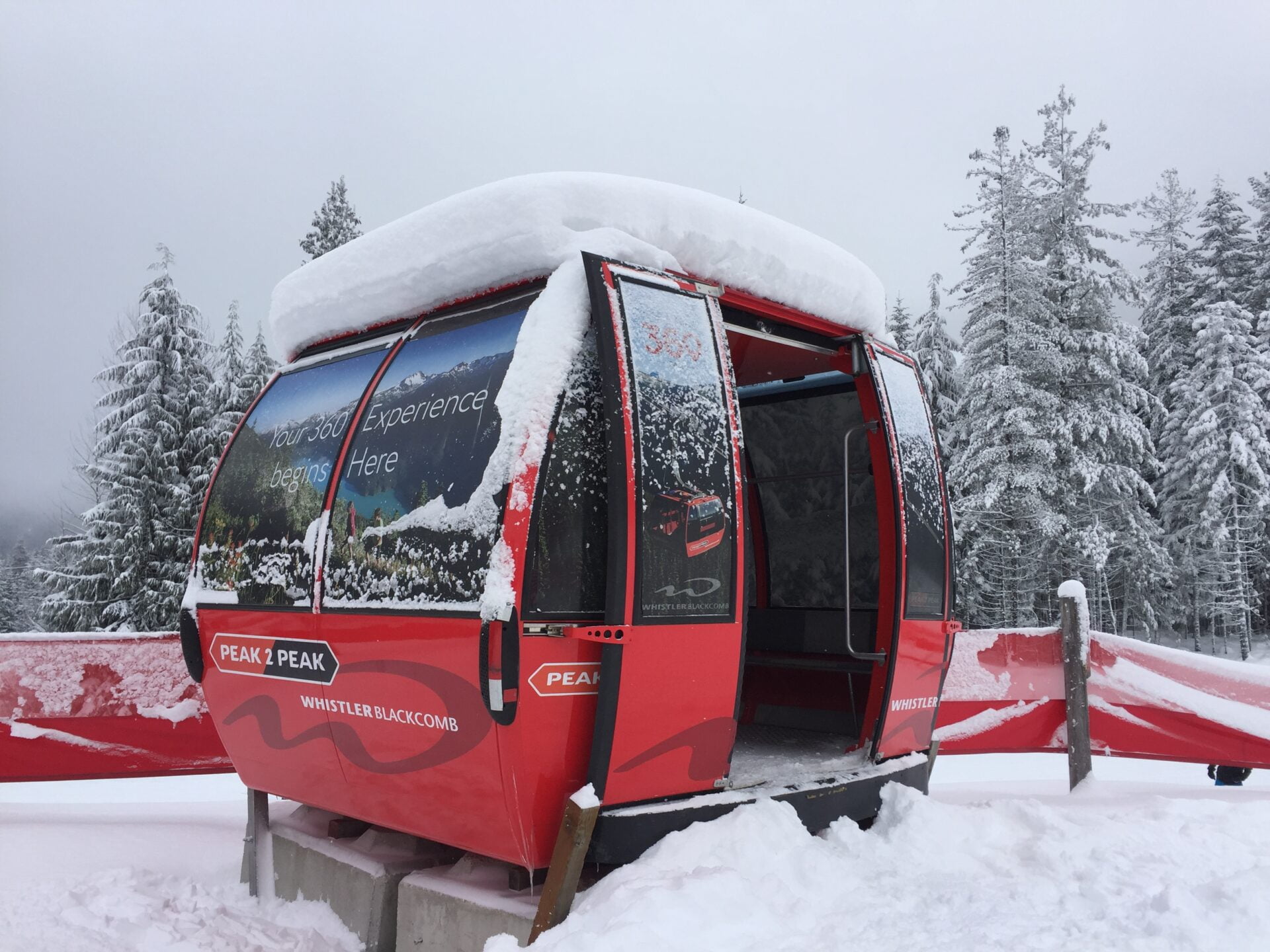 gondola at whistler part of the Best Ski Vacation Deals in British Columbia