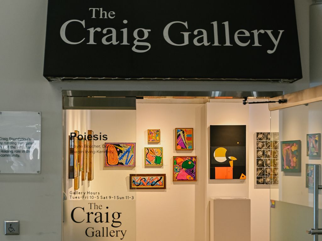 outside view of the door to the Craig Gallery - things to do in dartmouth nova scotia in the summer 