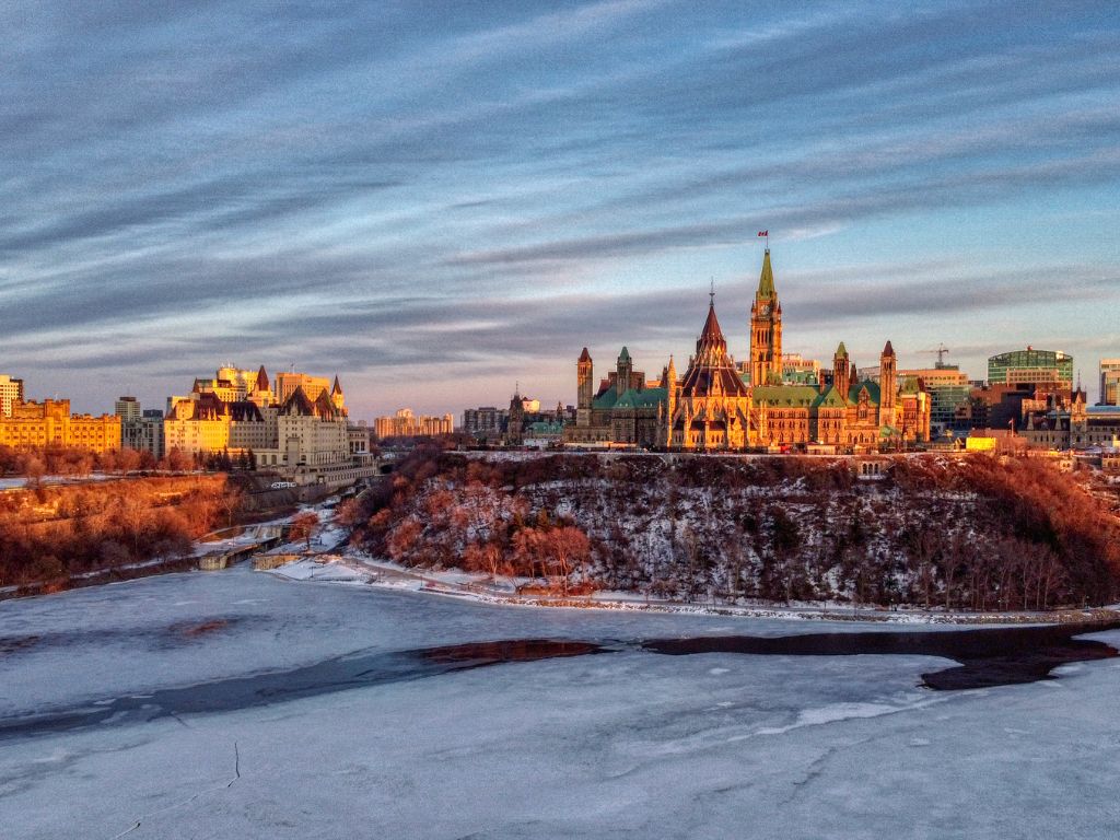 parliament hill in the fall - what to do in Ottawa in November