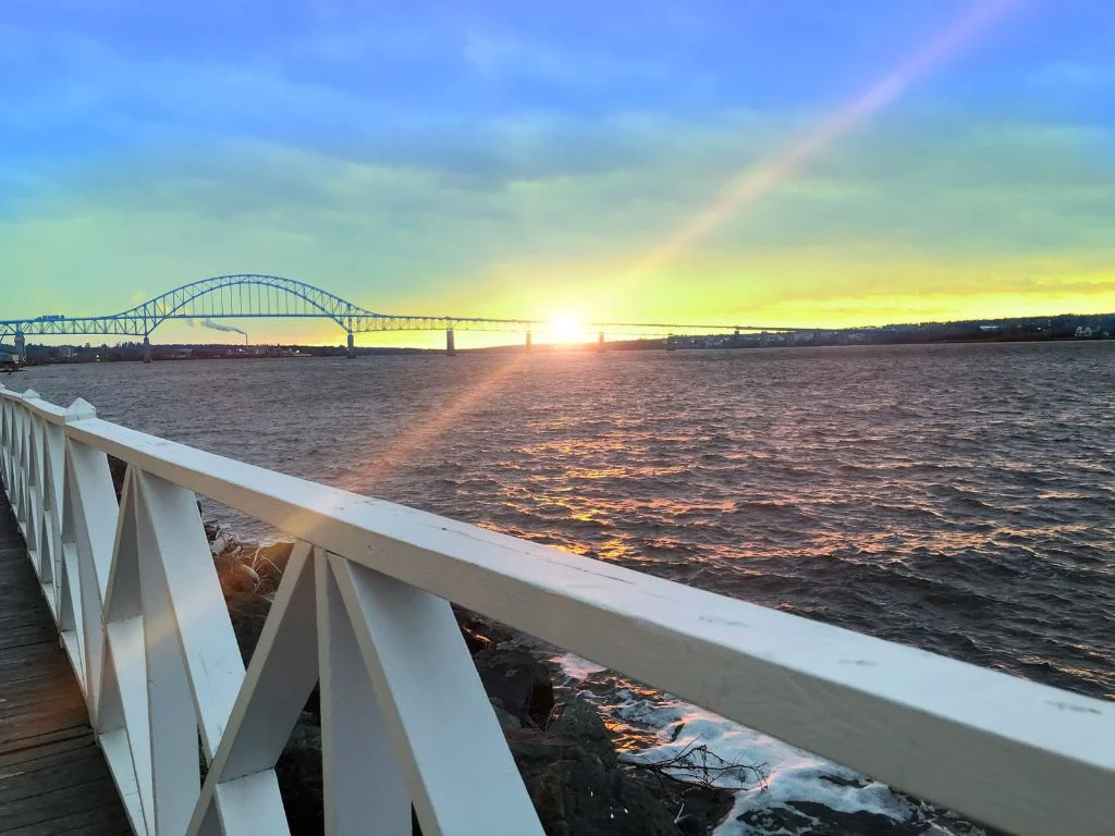 Miramichi River during sunset