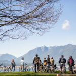 Cycle City Bike Tours across the Burrard Inlet to the North Shore Mountains