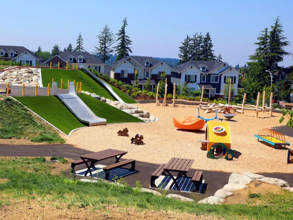 edgewood park, one of the best playgrounds in lower mainland