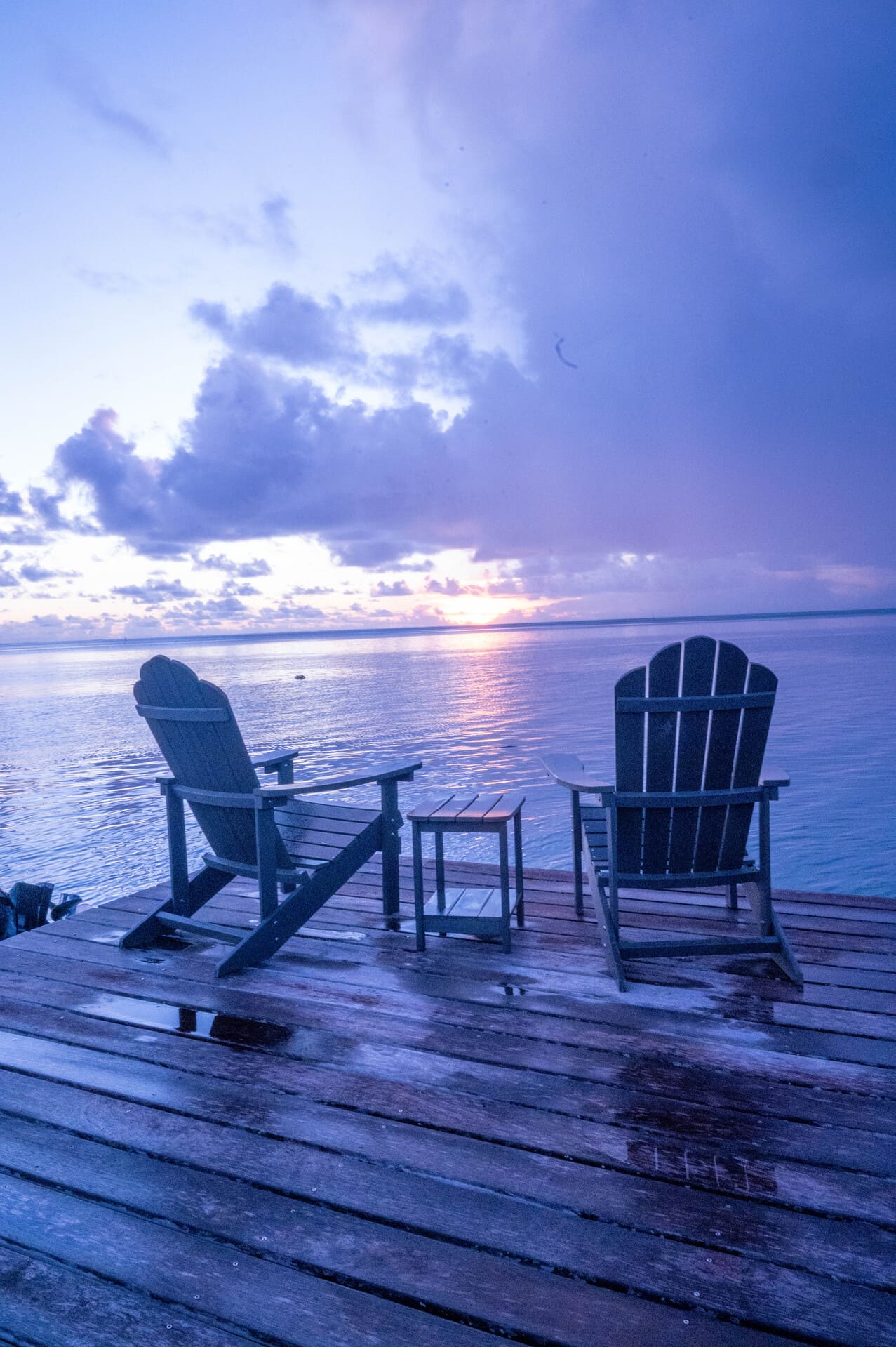 Sunset at Apatoa Raiatea