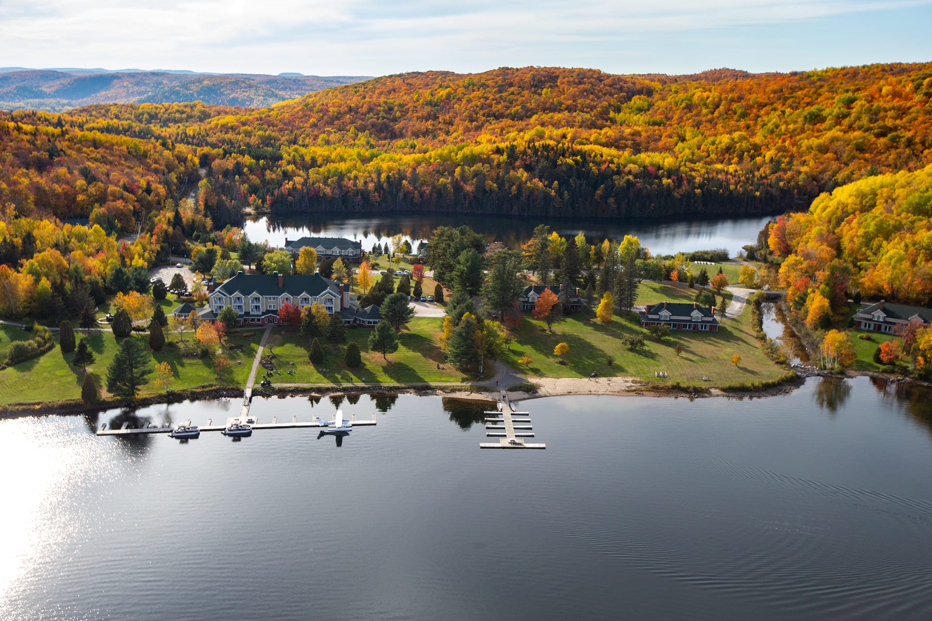 Family reunion in Quebec at Auberge du Lac-&agrave;-l'Eau-Claire &ndash; Saint-Alexis-des-Monts, QC