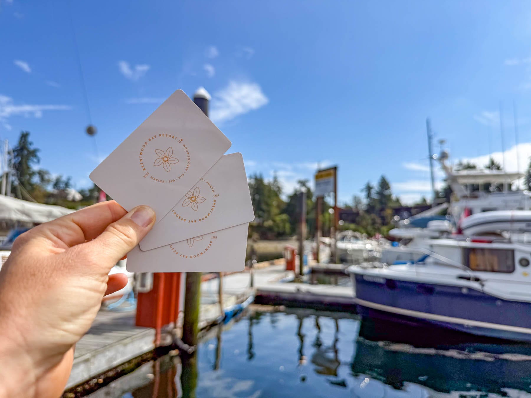 Brentwood Bay Resort access cards