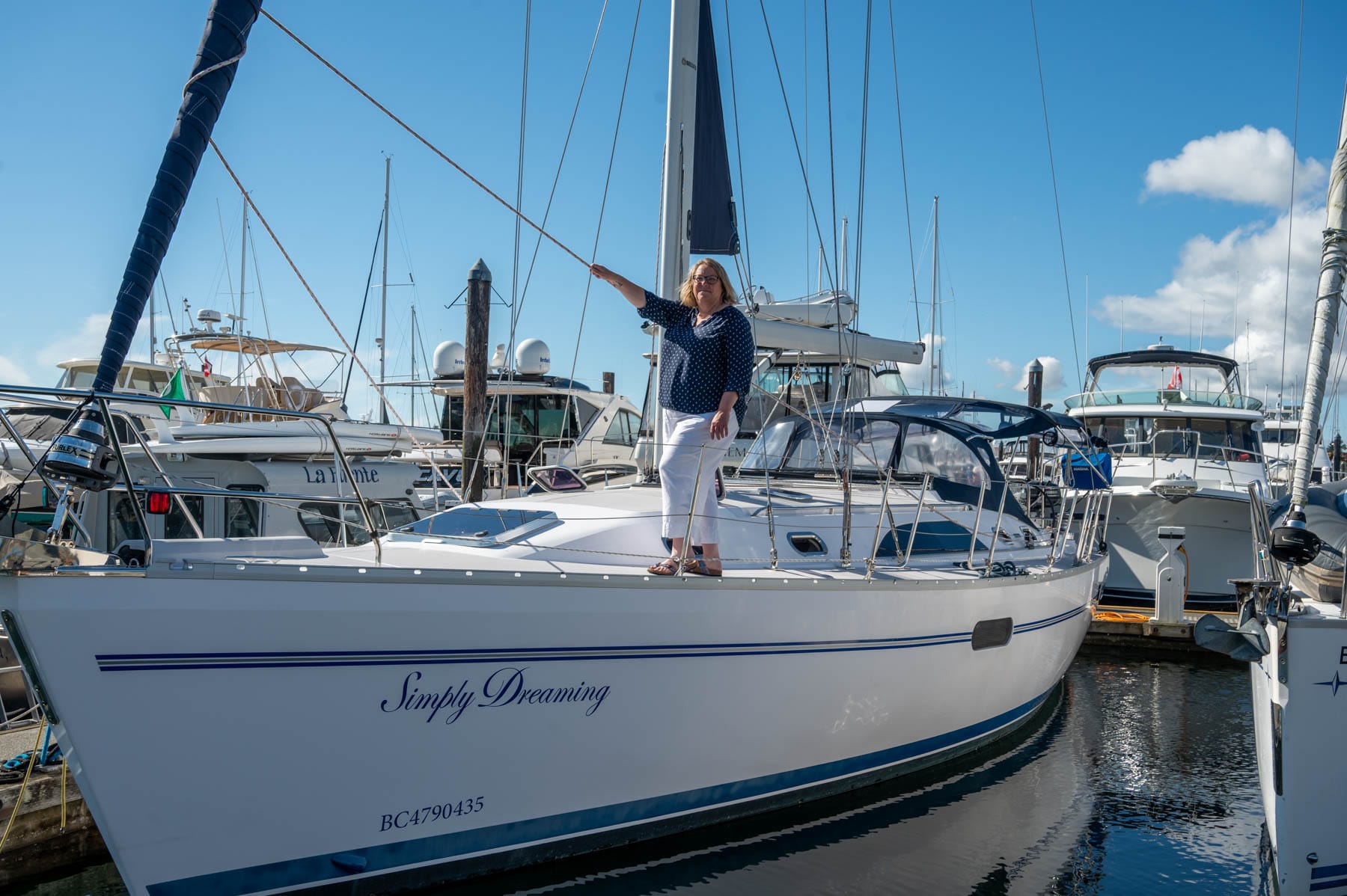 Robin McKeown, founder of Seaport Yacht Charters, Best Family Sailing Charter in Victoria BC