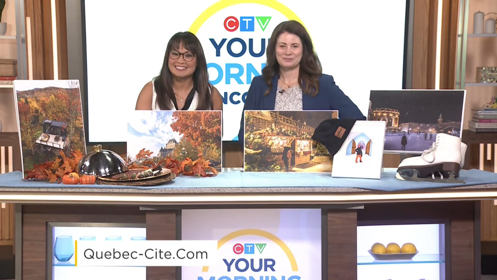 Qu&eacute;bec City: Canada&rsquo;s most magical escape this fall and winter - On CTV Your Morning Live Vancouver