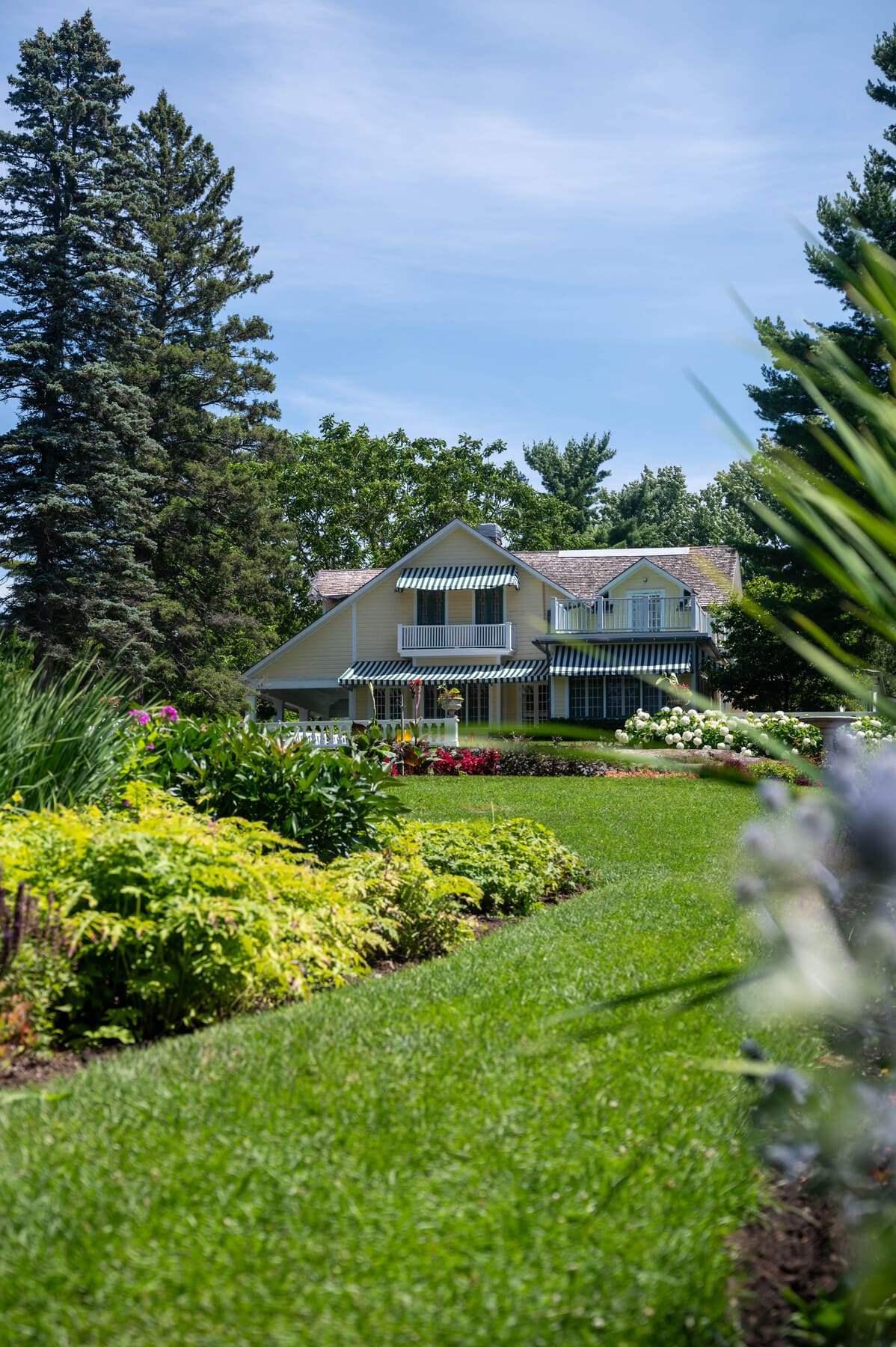 Outaouais Road Trip Itinerary - the historic Mackenzie King Estate and its formal gardens located within Gatineau Park in Chelsea, Quebec, Canada