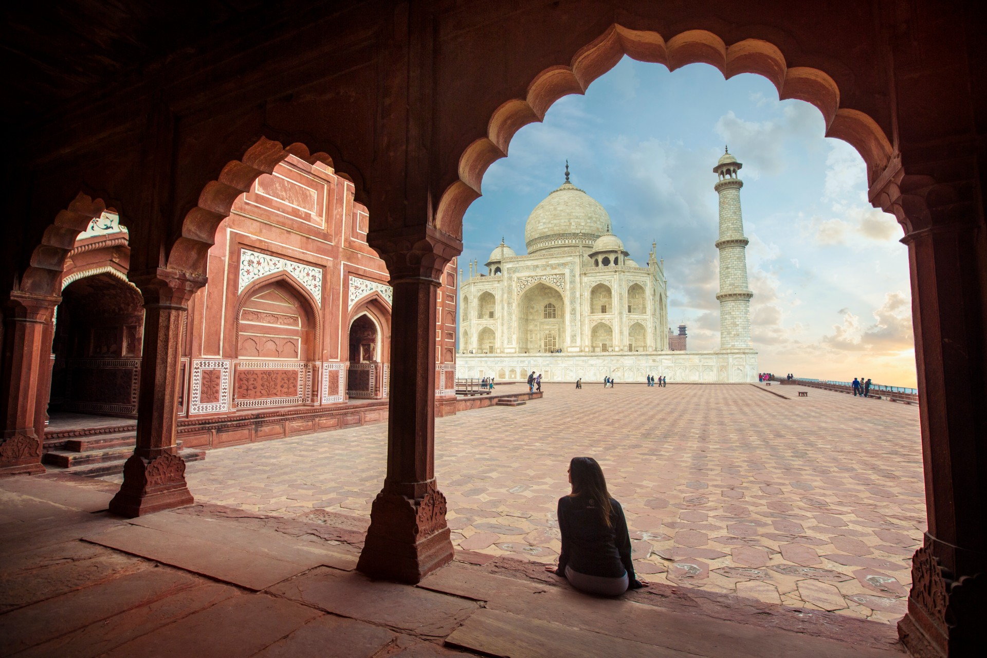 GAdventures trips for 2027 - India Agra Taj Mahal Arches Traveller